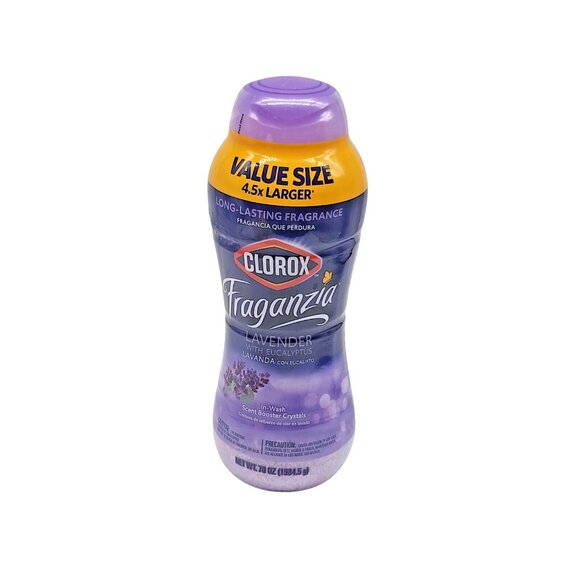 Clorox Fraganzia VALUE‎ SIZE 70oz In-Wash Scent Booster Crystals Lavender Scent - Picture 1 of 5